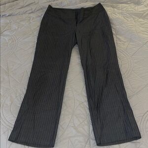 Women’s Grey Pinstripe Pants